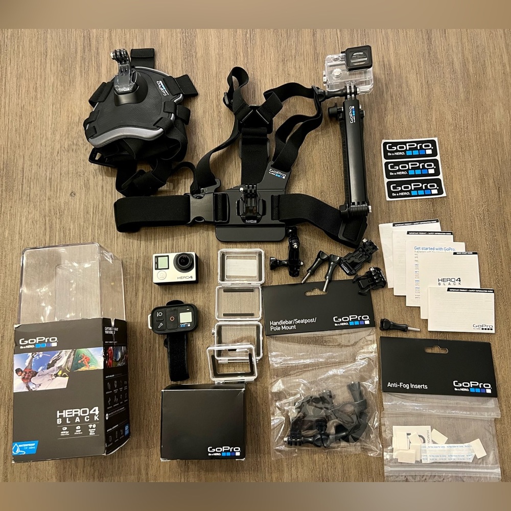 ✨HOST PICK ✨ | GoPro Hero 4 Black Edition + Accessories